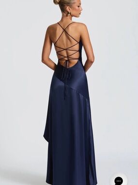 Navy Samira Maxi dress